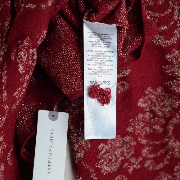 NEW Anthropologie Cropped Sweater - Picture 7 of 10